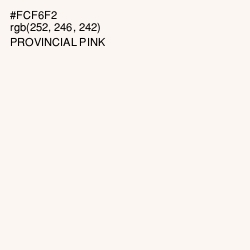 #FCF6F2 - Provincial Pink Color Image